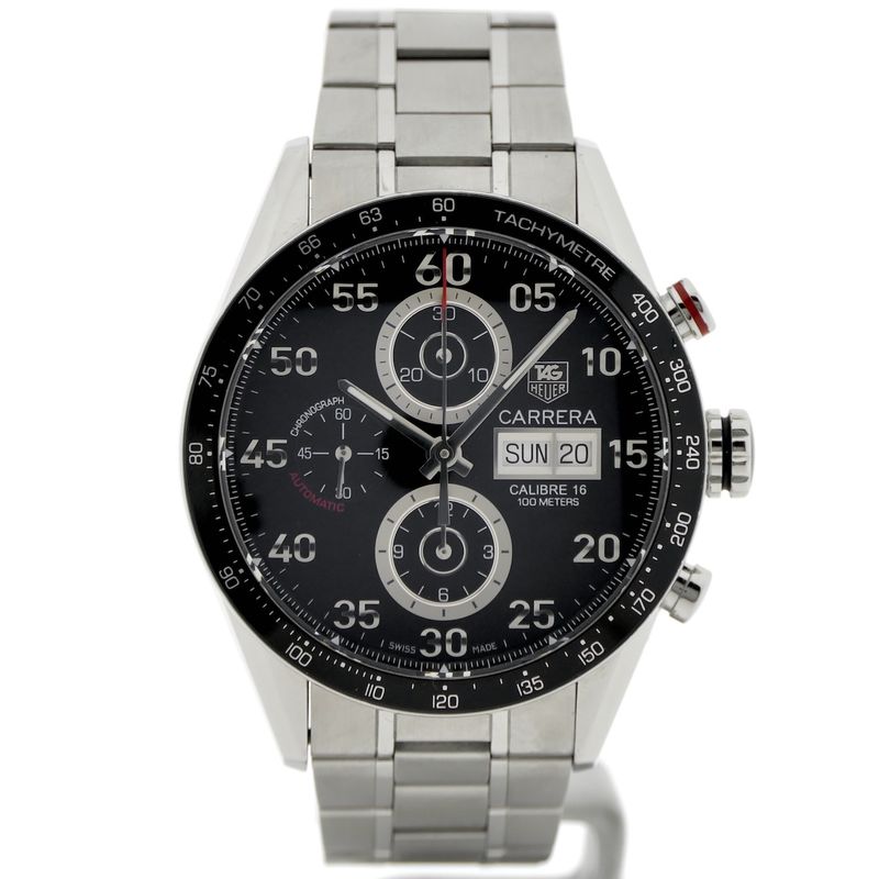 Image 1 of TAG Heuer Carrera Calibre 16 CV2A10; Chronograph men's watch