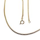 Image 3 of Golden Venetian link chain | 46 cm