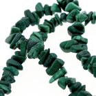 Image 6 of Malachite bead necklace with silver pendant and clasp
