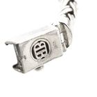Afbeelding 8 van Zilveren Buddha to Buddha vossenstaart schakelarmband; Katja | 20 cm