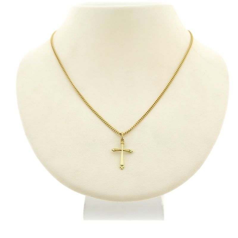 Image 9 of Gold pendant of a cross