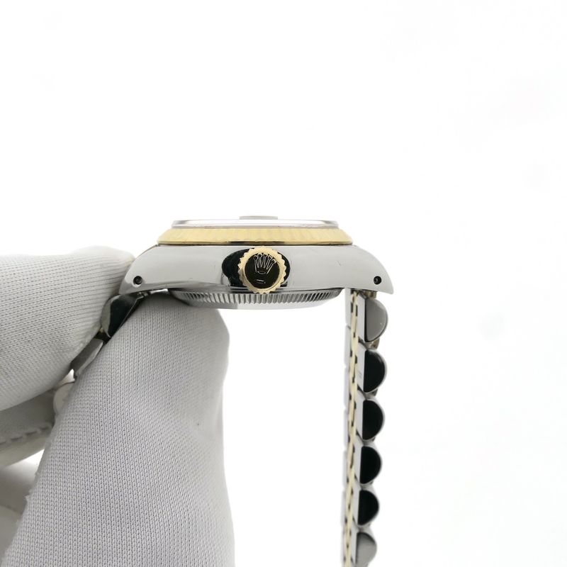 Image 8 of Rolex Lady-Datejust 26mm 69173; 18k. Vintage 18k. gold/steel women's watch