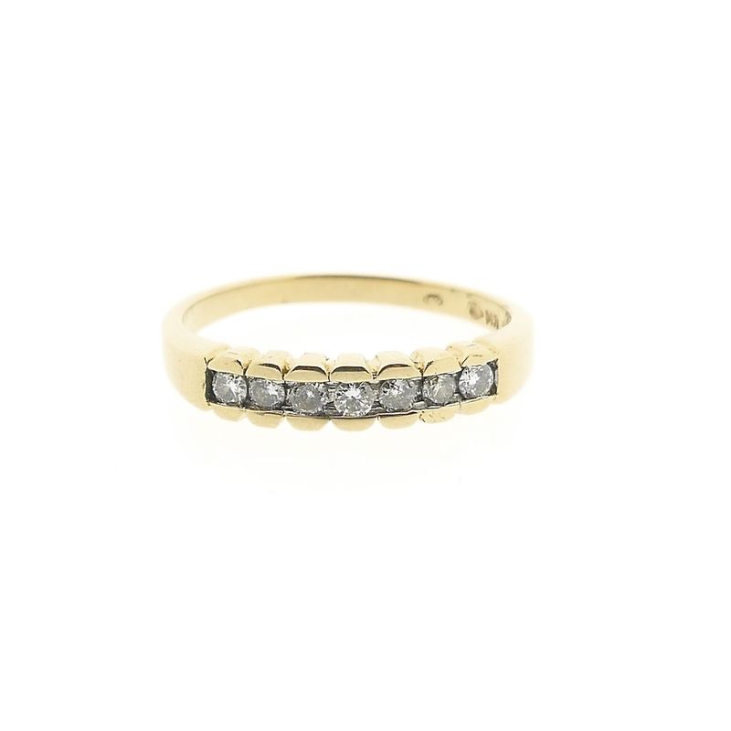 Image 3 of Gold ring with diamond | 0.28 ct.