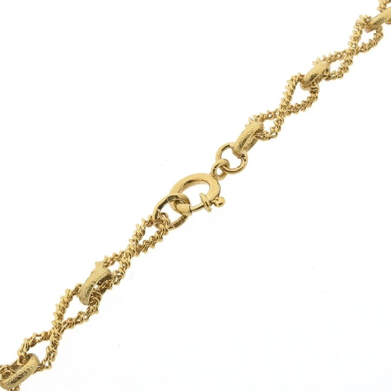 Image 4 of Long gold fantasy/infinity link chain