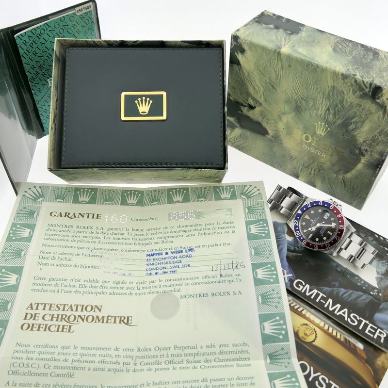 Image 9 of Rolex GMT-Master 'Pepsi' 16750; Vintage men's watch