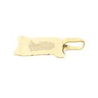 Image 6 of Gold pendant of the face of Jesus on parchment