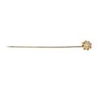 Image 5 of Rose gold lapel pin, tie pin with rose-cut diamond | 0.06 ct.