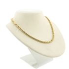 Image 3 of Golden fantasy link necklace | 42 cm