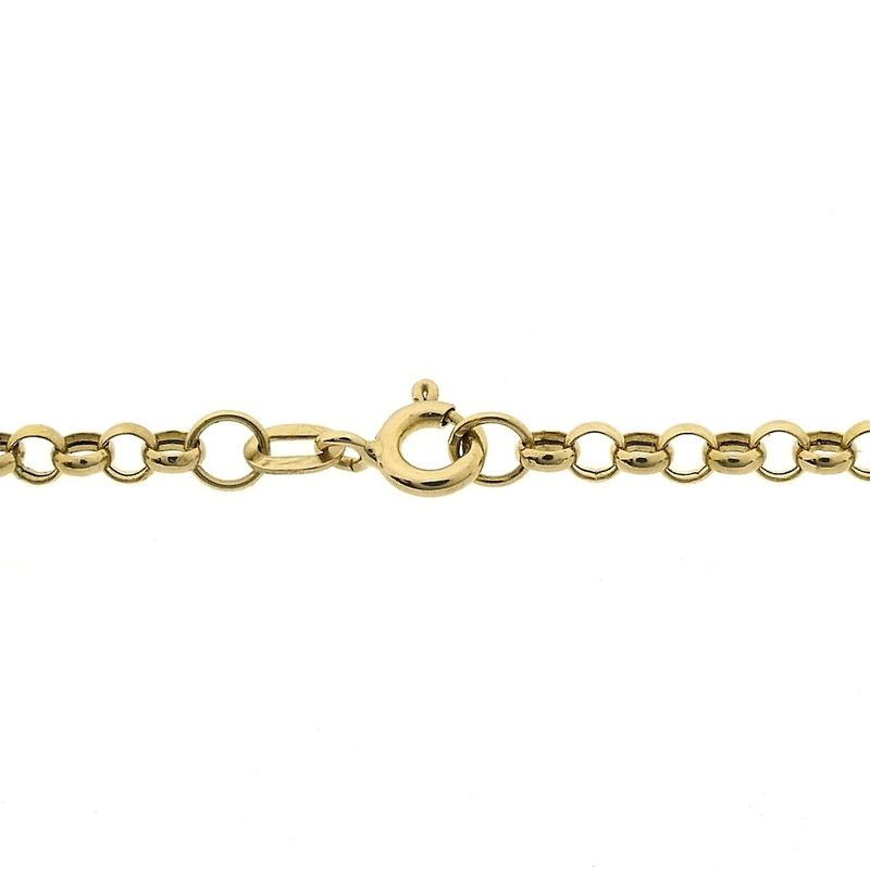 Image 4 of 18-karat gold chain link necklace | 46 cm