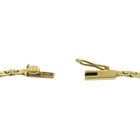 Image 6 of Gold necklace with a fixed pendant and diamond; 0.005 ct. | 44.5 cm