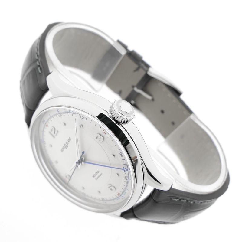 Image 7 of Montblanc Heritage GMT; Automatic men's watch with second time zone