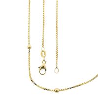 Golden Venetian link chain with balls