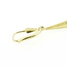 Image 4 of Gold diamond-plated earrings