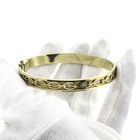 Image 6 of Gold slave bracelet with engravings