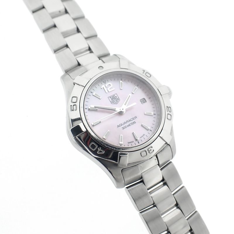 Image 4 of Tag Heuer Aquaracer 'Mother Of Pearl'; Ladies watch