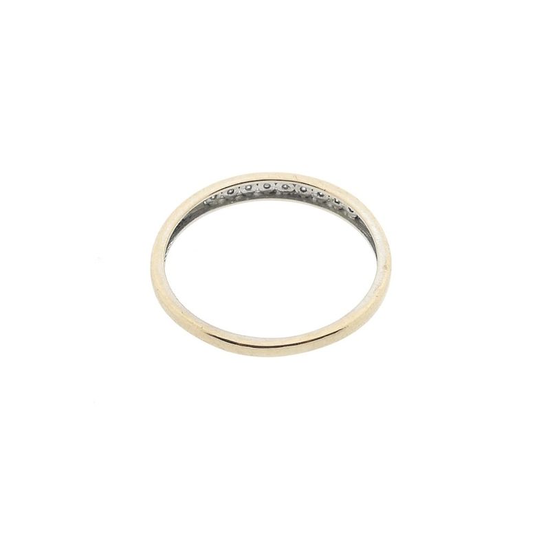 Image 4 of Gold ring/sliding ring with diamond | 0.045 ct.