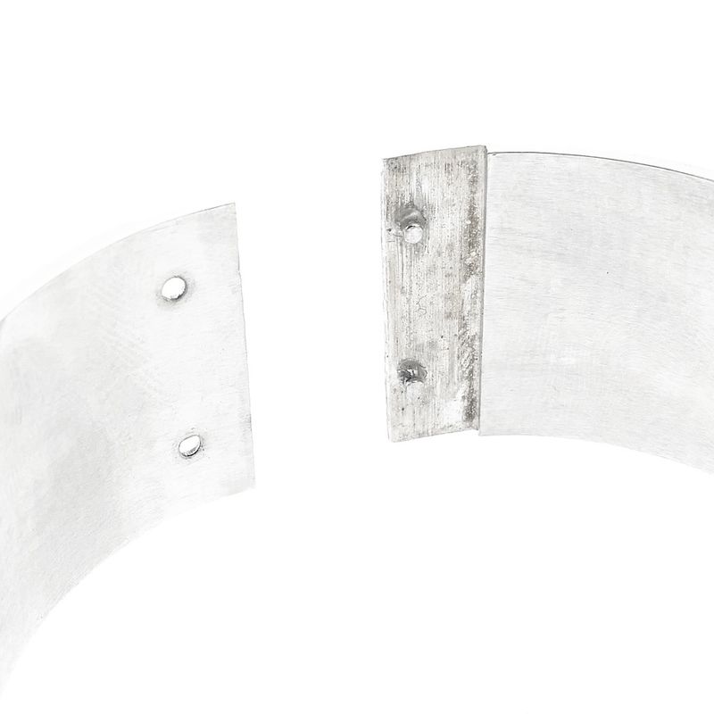 Image 7 of Silver wide slave bracelet | Ø 61.5 mm