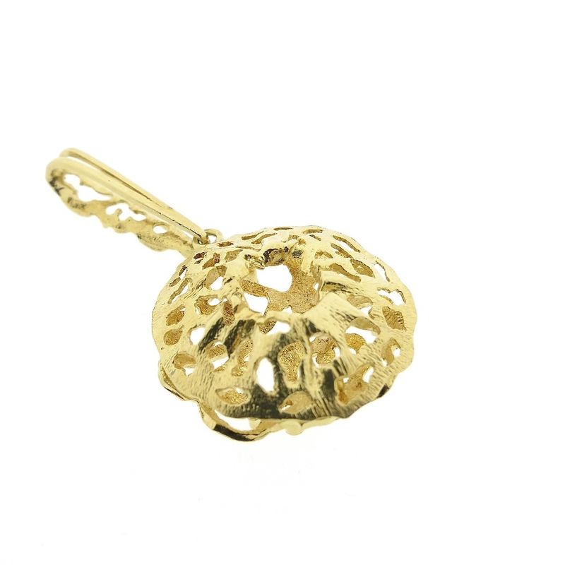 Image 6 of Golden organic pendant