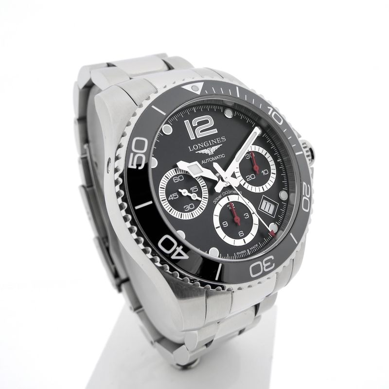 Image 3 of Longines Hydro Conquest L3.783.4; Automatic chronograph men's watch