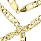 Image 3 of Two-tone gold link chain | 61 cm