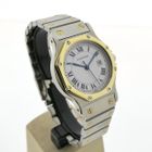 Image 3 of Cartier Santos Octagon Automatic 2966; 18k gold/steel watch