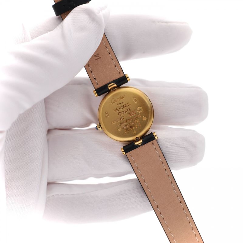 Image 11 of Cartier Must de Cartier Vendome 590004; Vintage Ladies Watch
