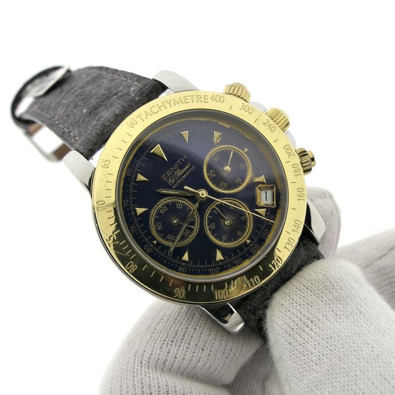 Image 13 of Zenith El Primero Rainbow; Automatisch chronograaf heren horloge