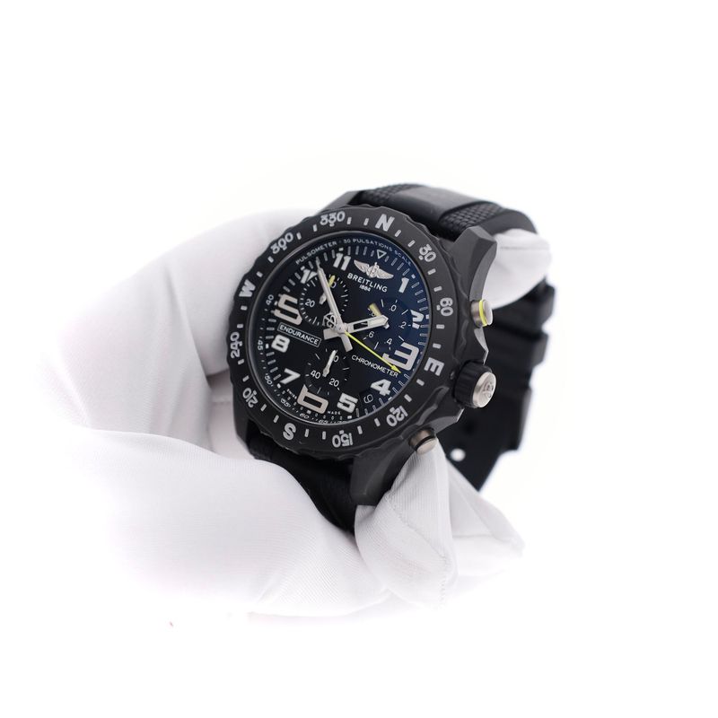 Afbeelding 5 van Breitling Endurance 'Black' X82310; Chronograaf Heren Horloge
