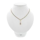 Image 7 of Gold pendant with diamond | 0.12 ct.