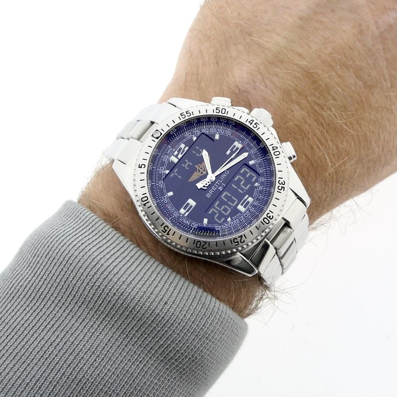 Image 9 of Breitling B-1; Men's pilot's watch