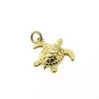 Image 1 of Gold pendant of a sea turtle