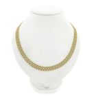 Image 1 of Gold Fantasy Link Necklace; 14 Karat; 43.5 cm