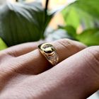 Image 2 of Gold ring with zirconia