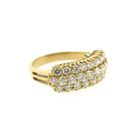 Image 5 of Gold ring with diamonds; 0.94 ct.
