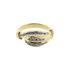 Image 2 of Gold ring with diamonds; 0.105 ct.