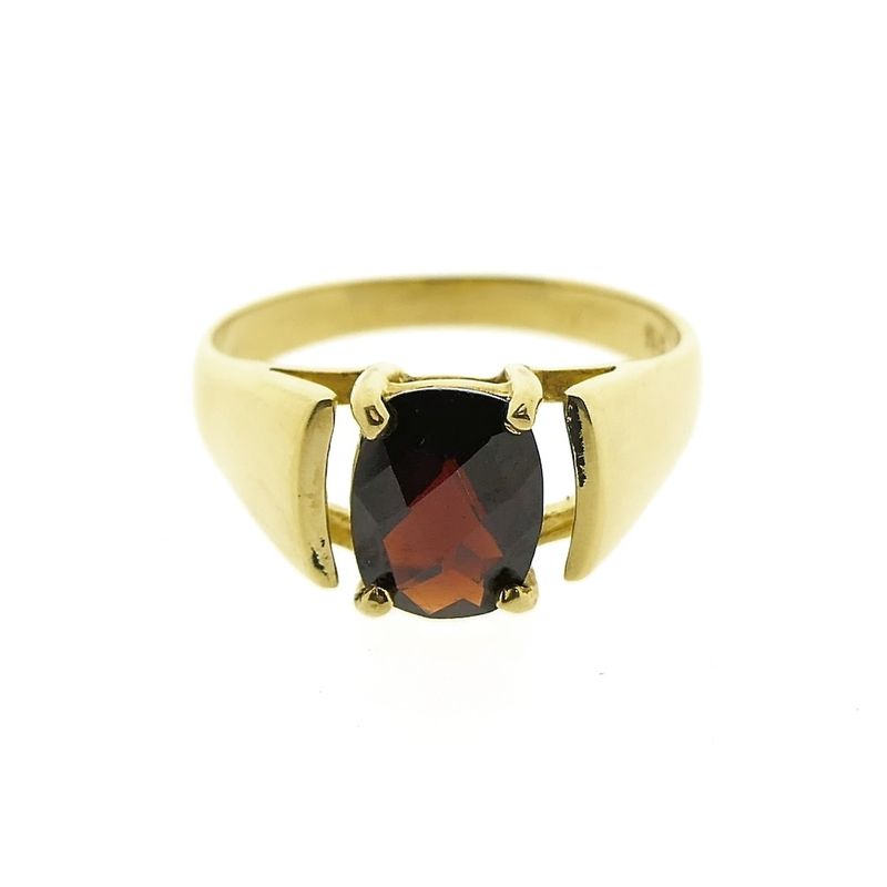 Image 3 of 9K Garnet Ring | Vintage