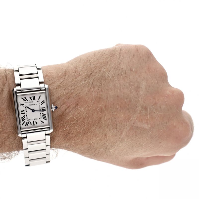Image 10 of Cartier Tank Must 'Large' 4323 WSTA0052; Unisex watch