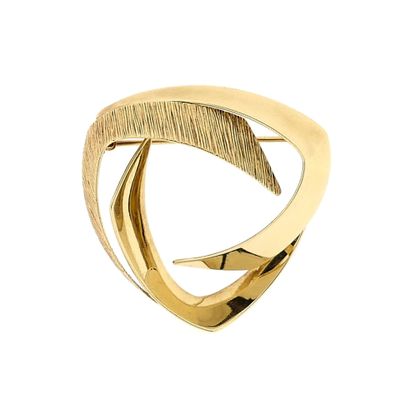 Image 1 of Vintage Gold Brooch; 14 Karat