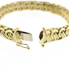 Image 6 of Gold French gourmet link bracelet