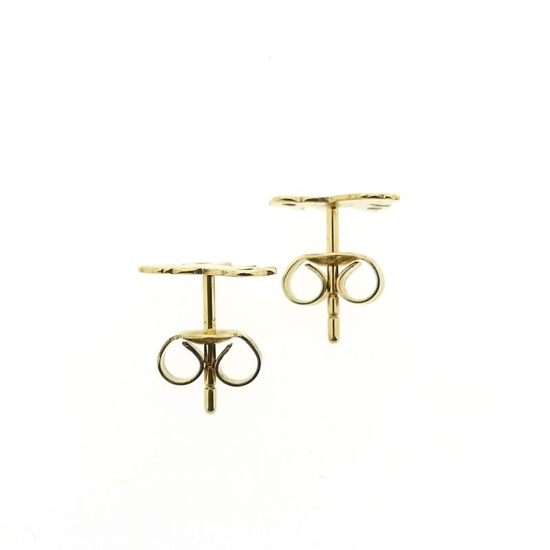 Image 6 of Golden horse stud earrings