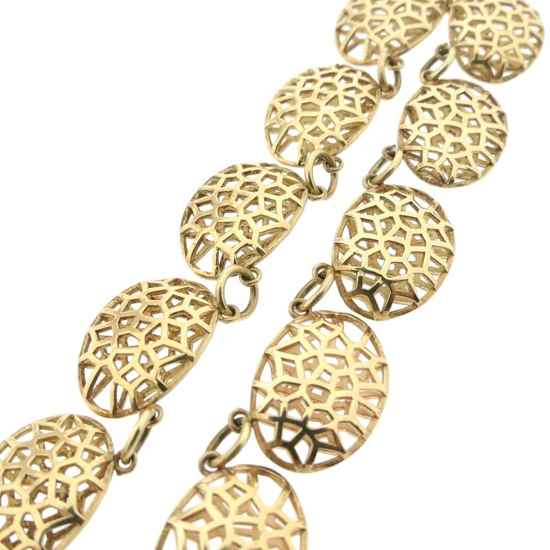 Image 6 of Vintage gold fantasy link necklace