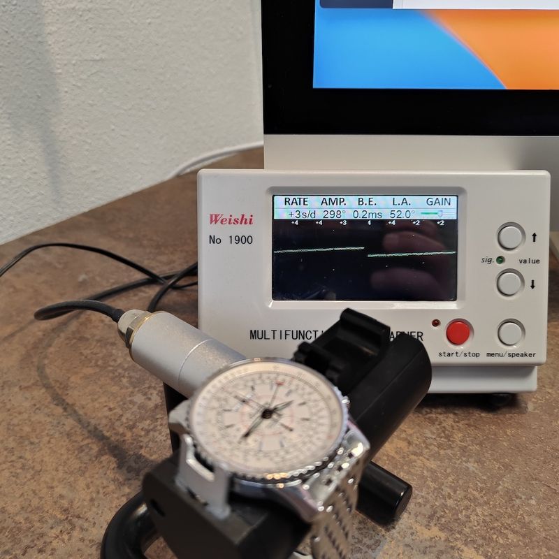 Image 15 of Breitling Navitimer Montbrillant Datora; Chronograph men's watch