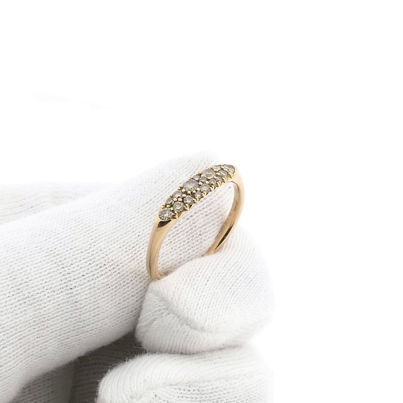 Image 9 of Rose Gold Ring with Diamonds; Approx. 0.28 ct.