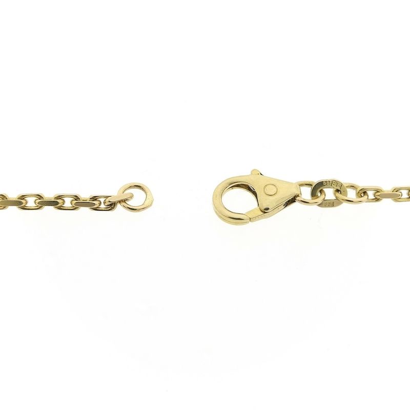 Image 3 of Gold anchor link chain | 75.5 cm