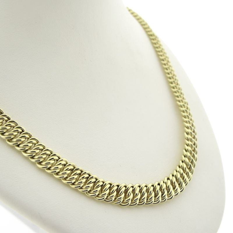 Image 3 of Golden fantasy link necklace