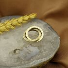 Image 2 of Golden dynamic brooch