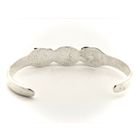 Image 4 of Silver bracelet with turquoise stones | Ø 66 mm