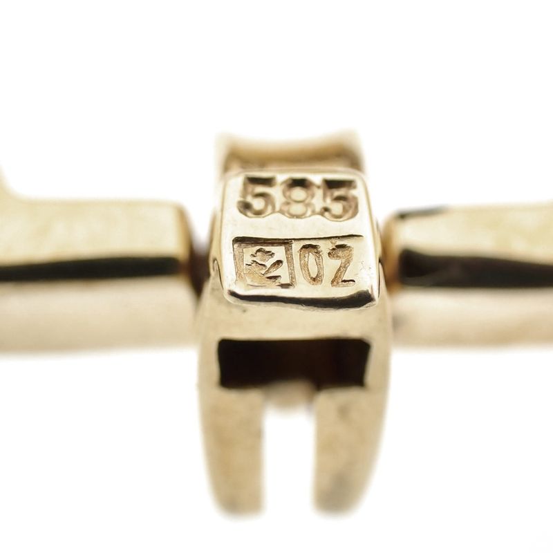 Image 7 of Gold wide link bracelet