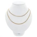 Image 1 of Two-tone gold gourmet/fantasy link chain