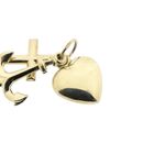 Image 5 of Gold pendant; Faith, hope, and love